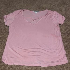 pink shirt